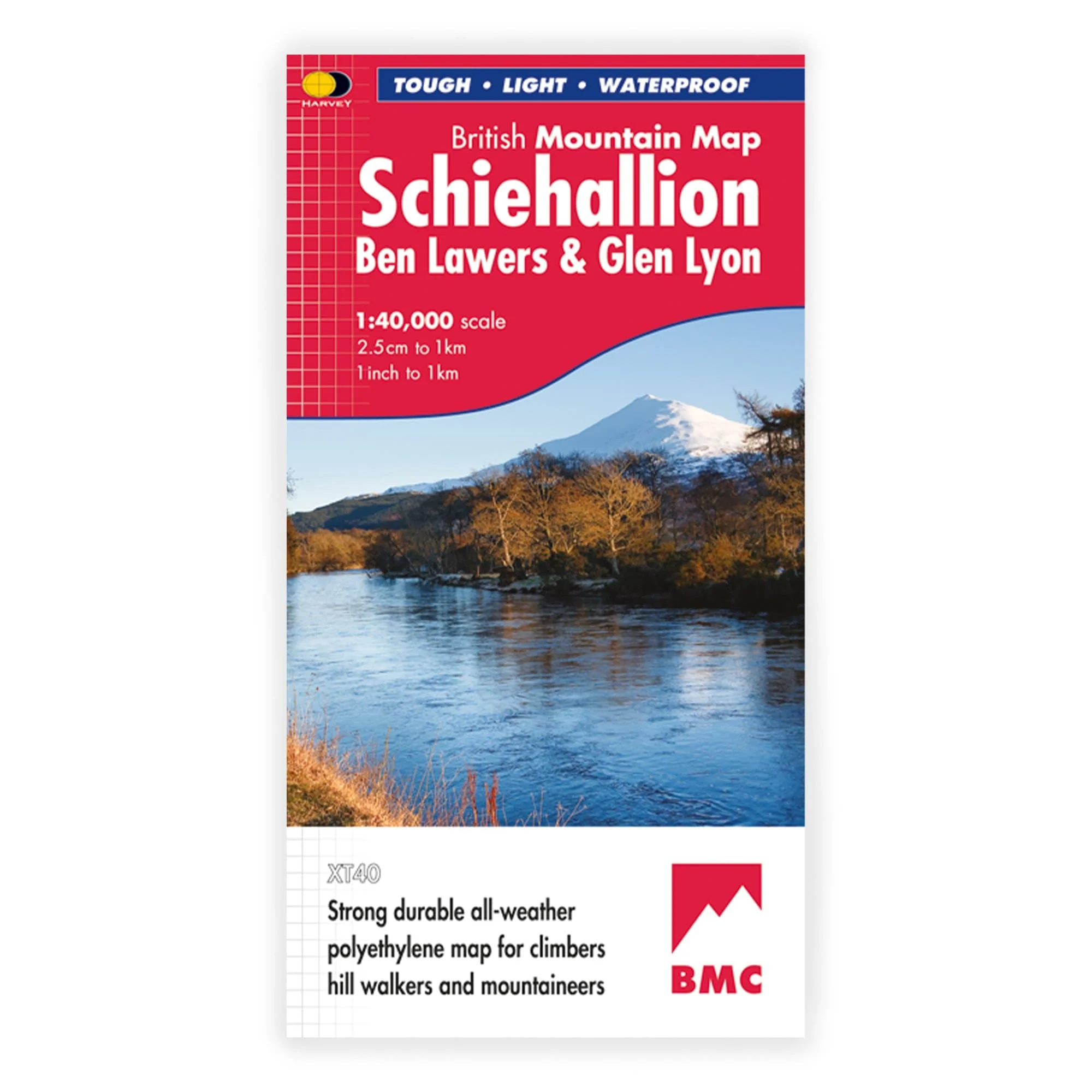 Harvey Mountain Map: Schiehallion, Ben Lawers & Glen Lyon