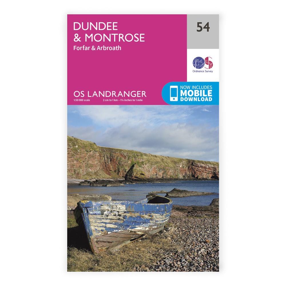 OS Landranger / Dundee To Montrose