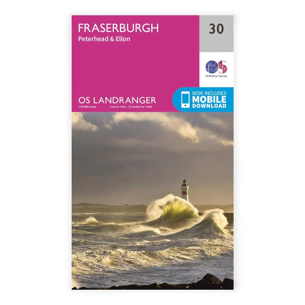OS Landranger / Fraserburgh & Peterhead